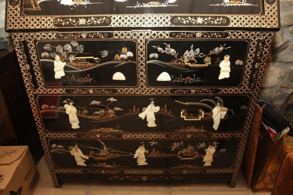 Meuble secrétaire chinois, Enlèvement, Utilisé, Chinois