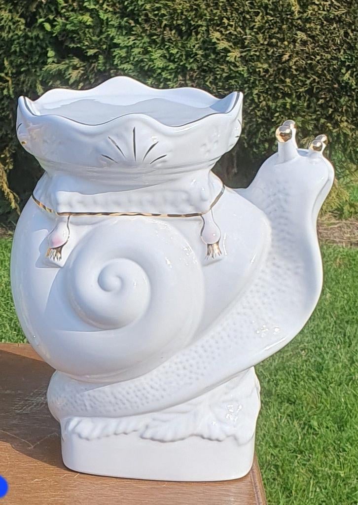 Decoratie voor bloempot op te zetten, Ophalen