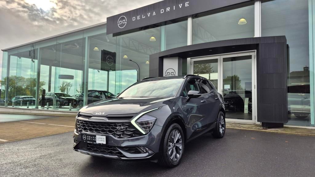 Kia Sportage 1.6 T-GDI HEV GT LINE  garantie >5 ans, Auto's, Kia, Adaptive Cruise Control, Gebruikt, Zwart, 4 cilinders