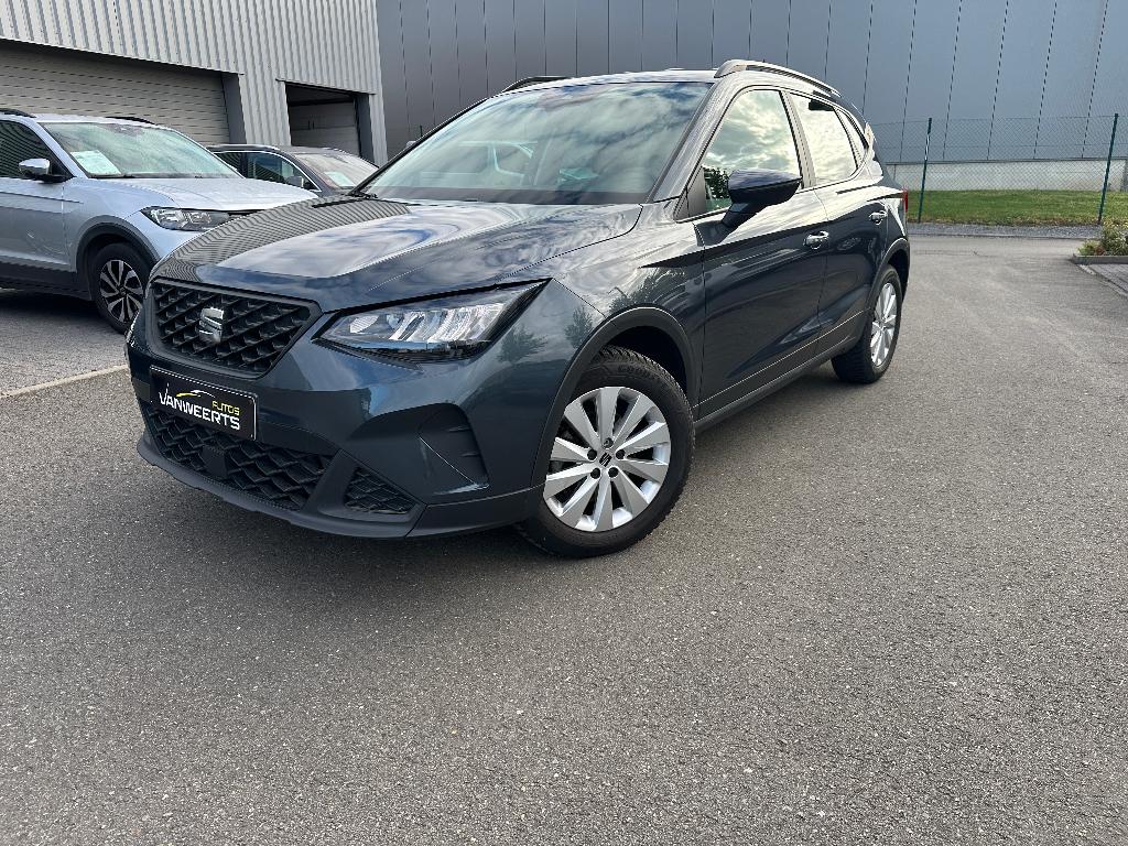 Seat Arona, 1.0 TSI, DSG AUTOMAAT 110 pk, CARPLAY-ANDROID, Auto's, Stof, Bedrijf, 5 zetels, 1000 cc