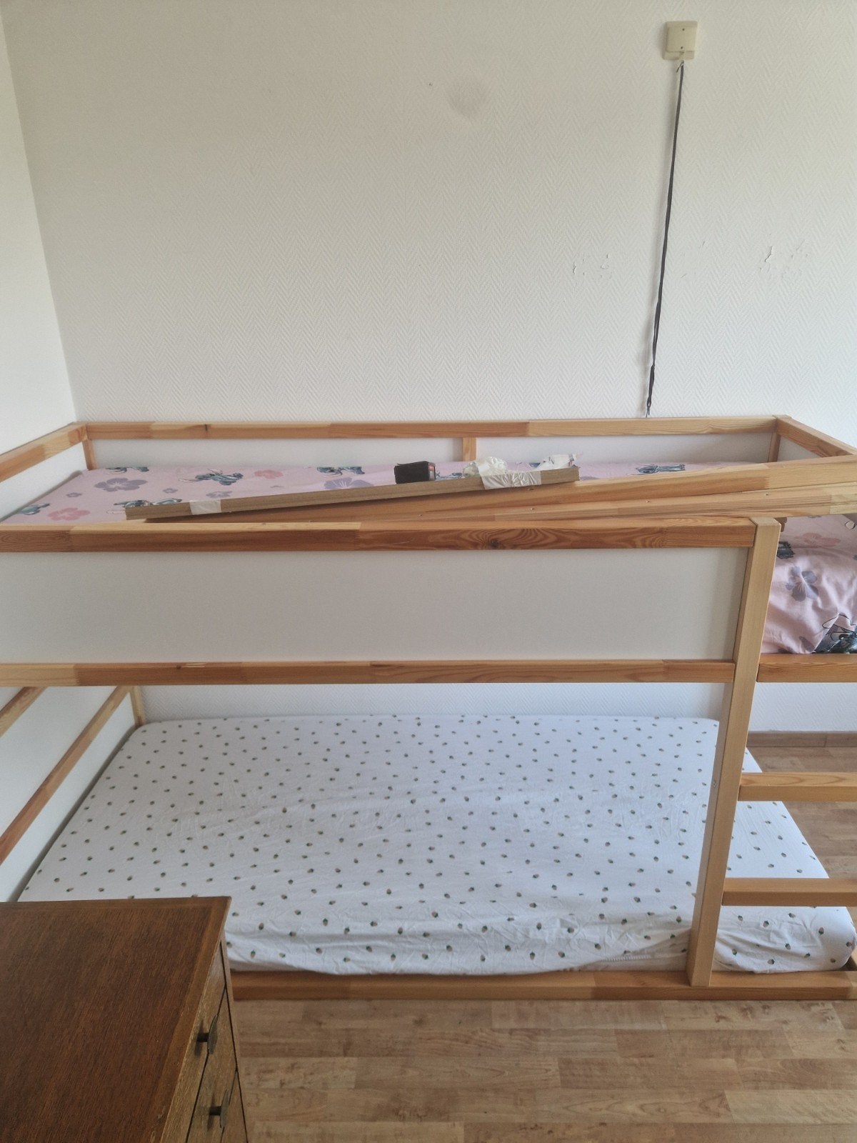 Ikea kinderbed, Ophalen