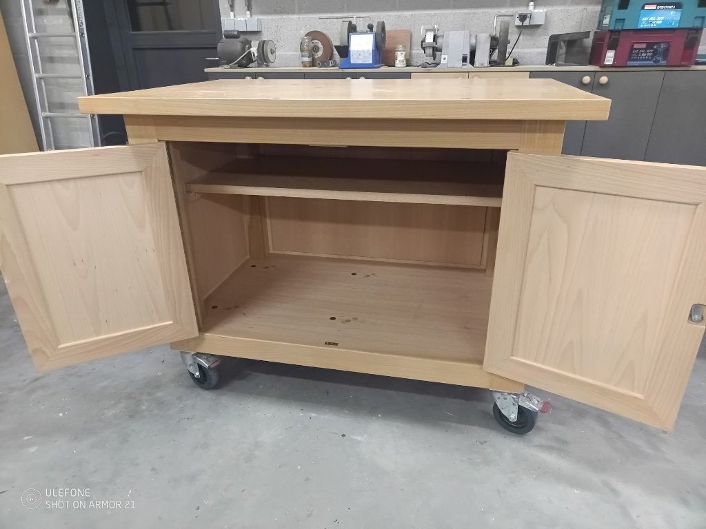 werktafel, Ophalen, Gebruikt, 70 tot 120 cm