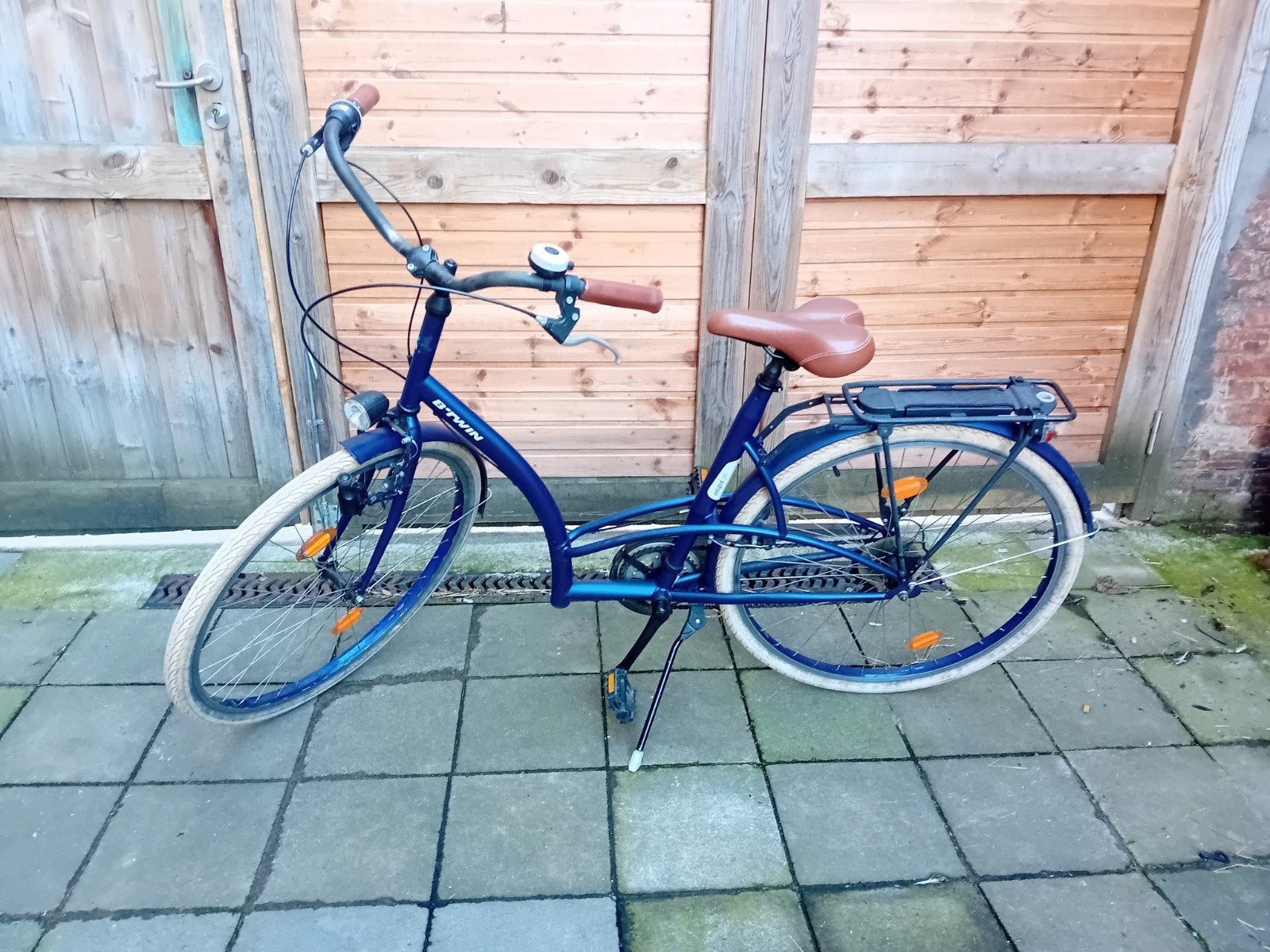dames fiets met lage instap (Elops), Enlèvement, Femmes, Vitesses