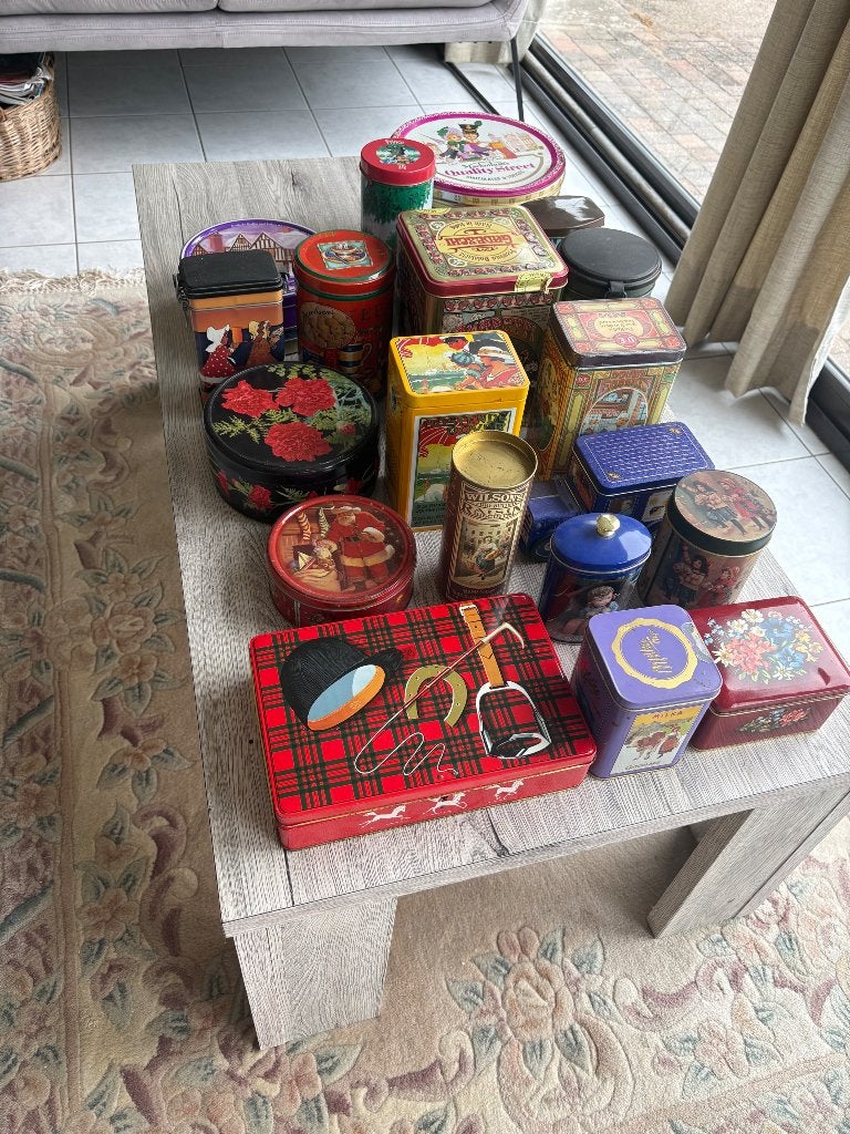 Blikken dozen, Verzamelen, Ophalen, Zo goed als nieuw, Overige, Overige merken