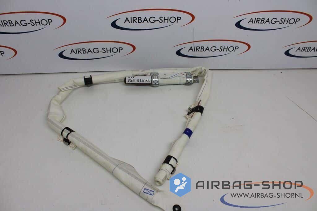 Volkswagen Golf 6 Dakairbag 5-Deurs Hemel Airbag Links, Auto-onderdelen, Gebruikt, -, Volkswagen, -