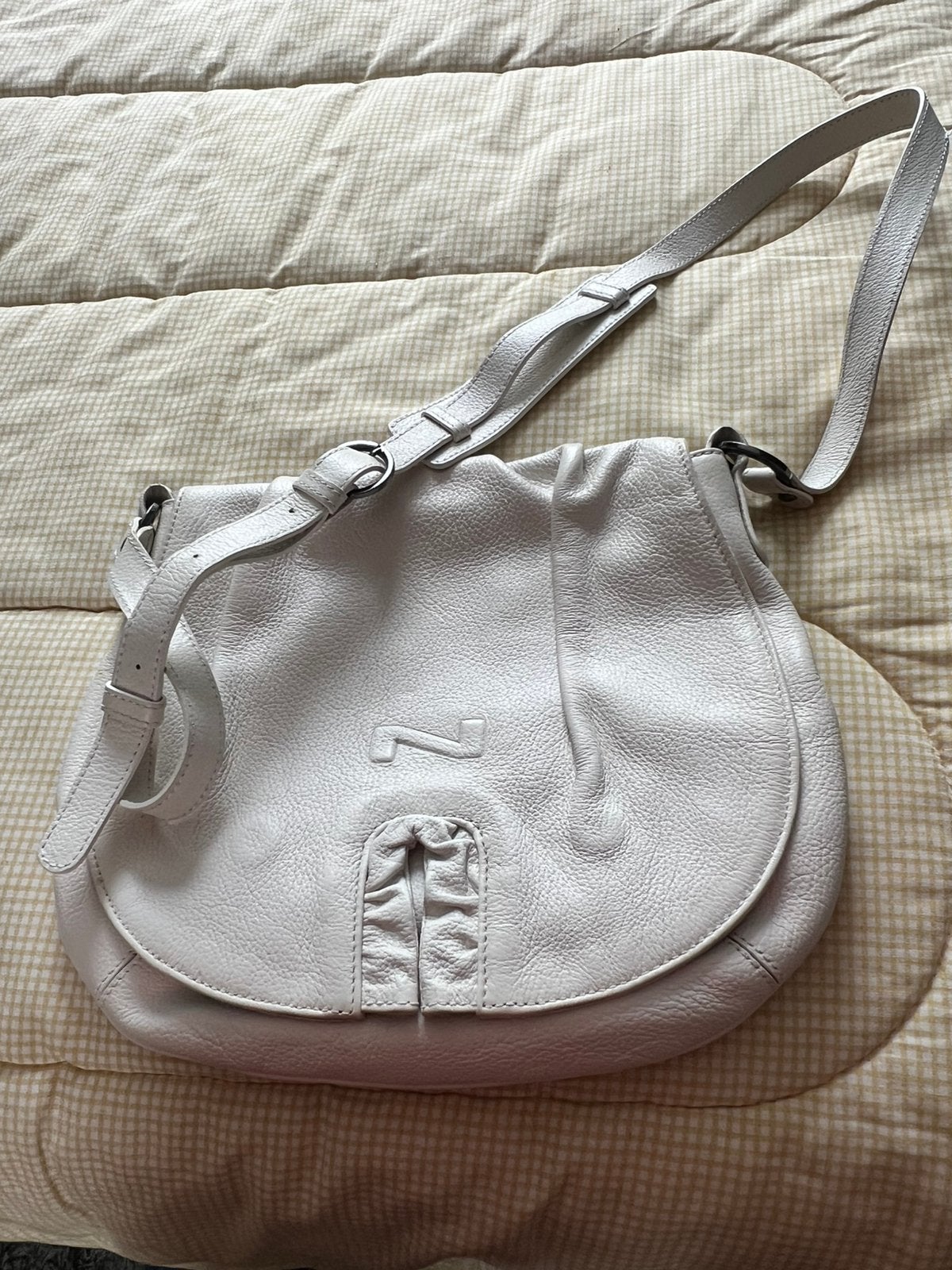 Nathan, Bijoux, Sacs & Beauté, Sacs | Sacs Femme, Enlèvement ou Envoi, Comme neuf, Blanc