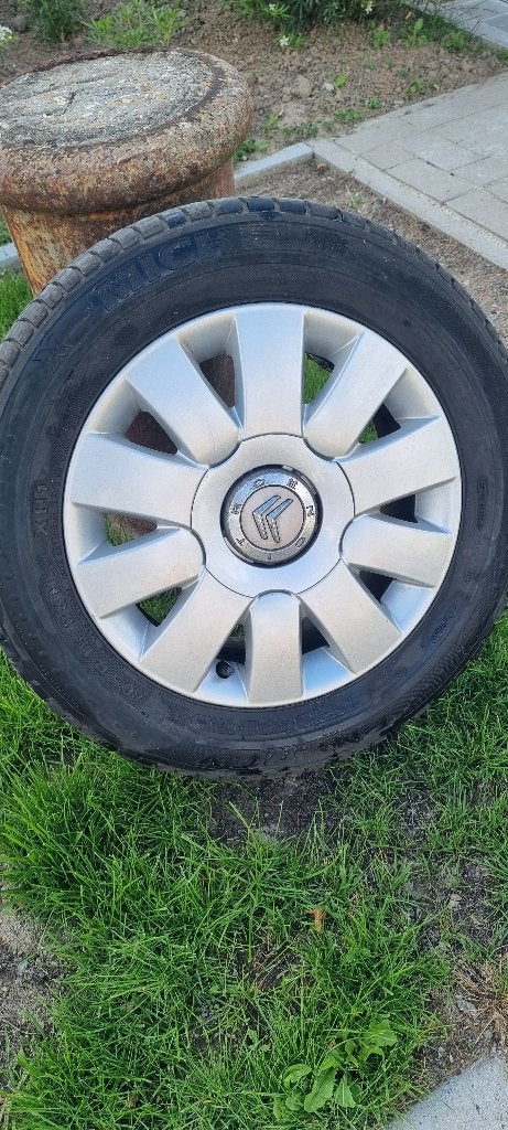 Autobanden met velgen, Auto-onderdelen, Ophalen, Gebruikt, 15 inch, Velg(en)