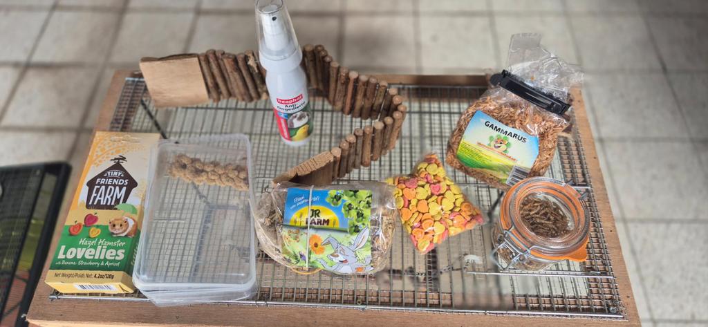 Set muisjes/hamster, Ophalen, Kooi, Hamster