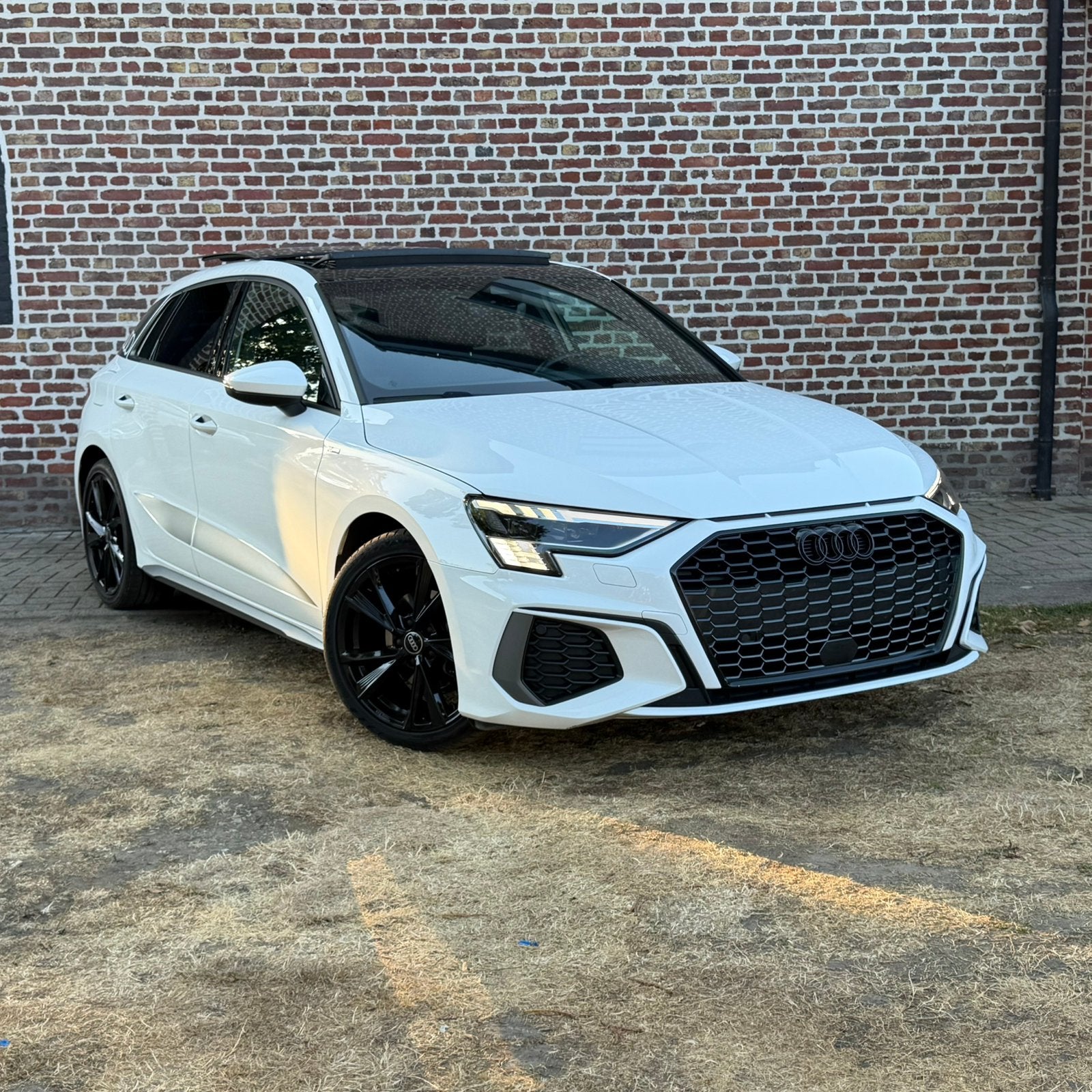 Audi A3, Auto's, Stof, 4 cilinders, Mistlampen, Wit