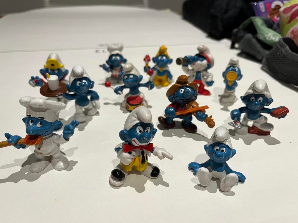 Standaard Smurf-figuurtjes, Ophalen of Verzenden, Zo goed als nieuw