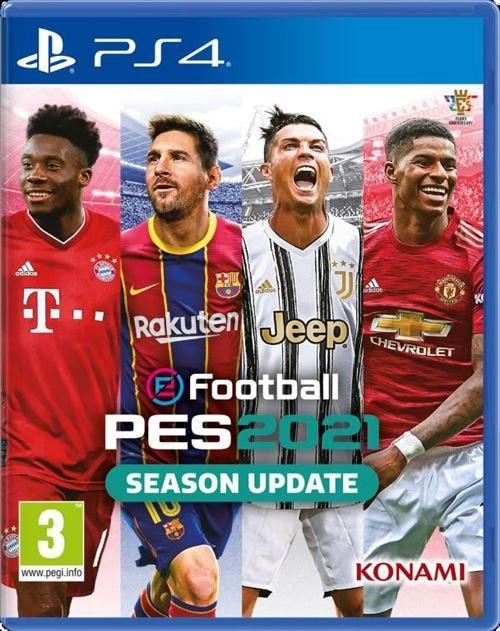 pes 2021 jeu playstation 4, Ophalen, Zo goed als nieuw