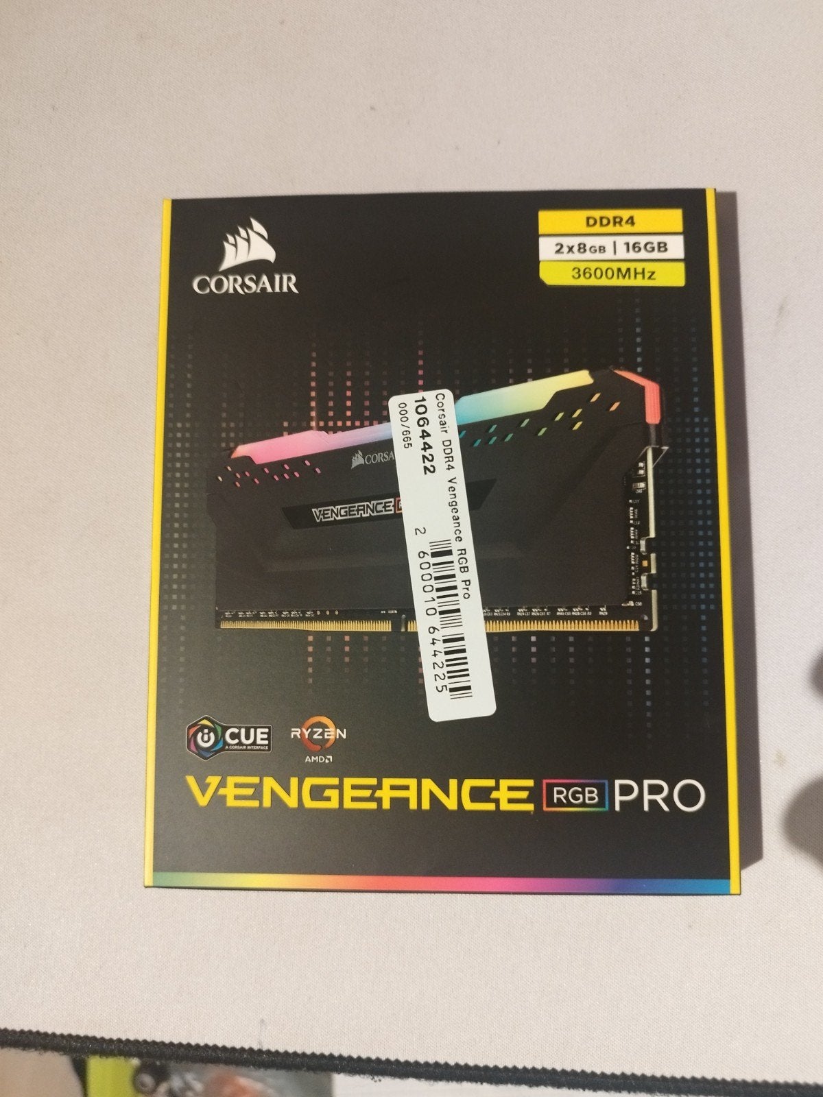 Corsair Vengeance Pro RAM | 2x8 GB 3600MHz, Computers en Software, RAM geheugen, DDR4, Nieuw, Ophalen of Verzenden, Desktop