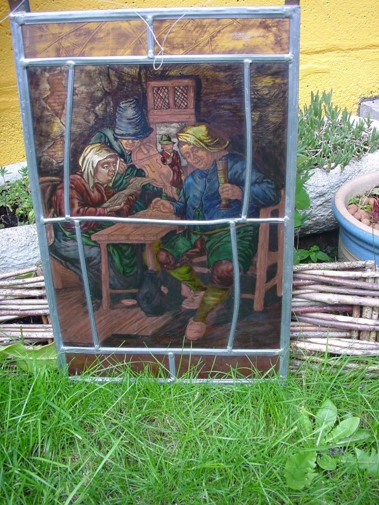 glasraam in lood, Ophalen of Verzenden