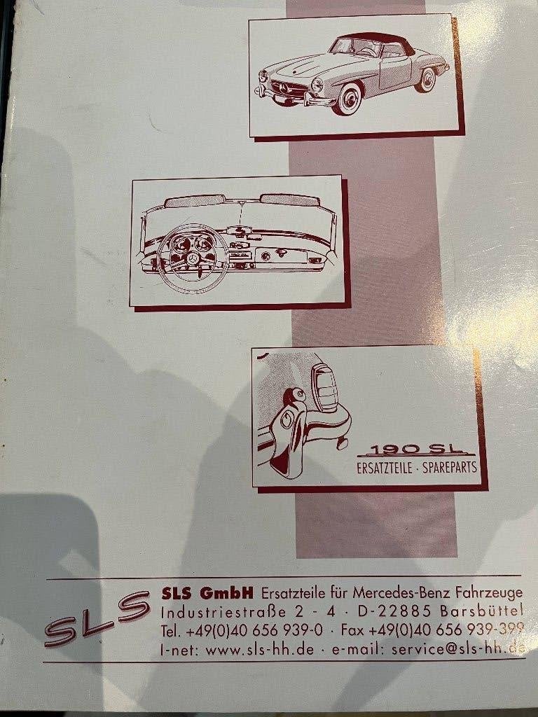 Catalogue Mercedes 190 SL, Enlèvement, Neuf, Mercedes