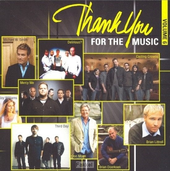 SALE--CD VARIOUS-Thank You For The Music Vol.6, Verzenden, Gospel