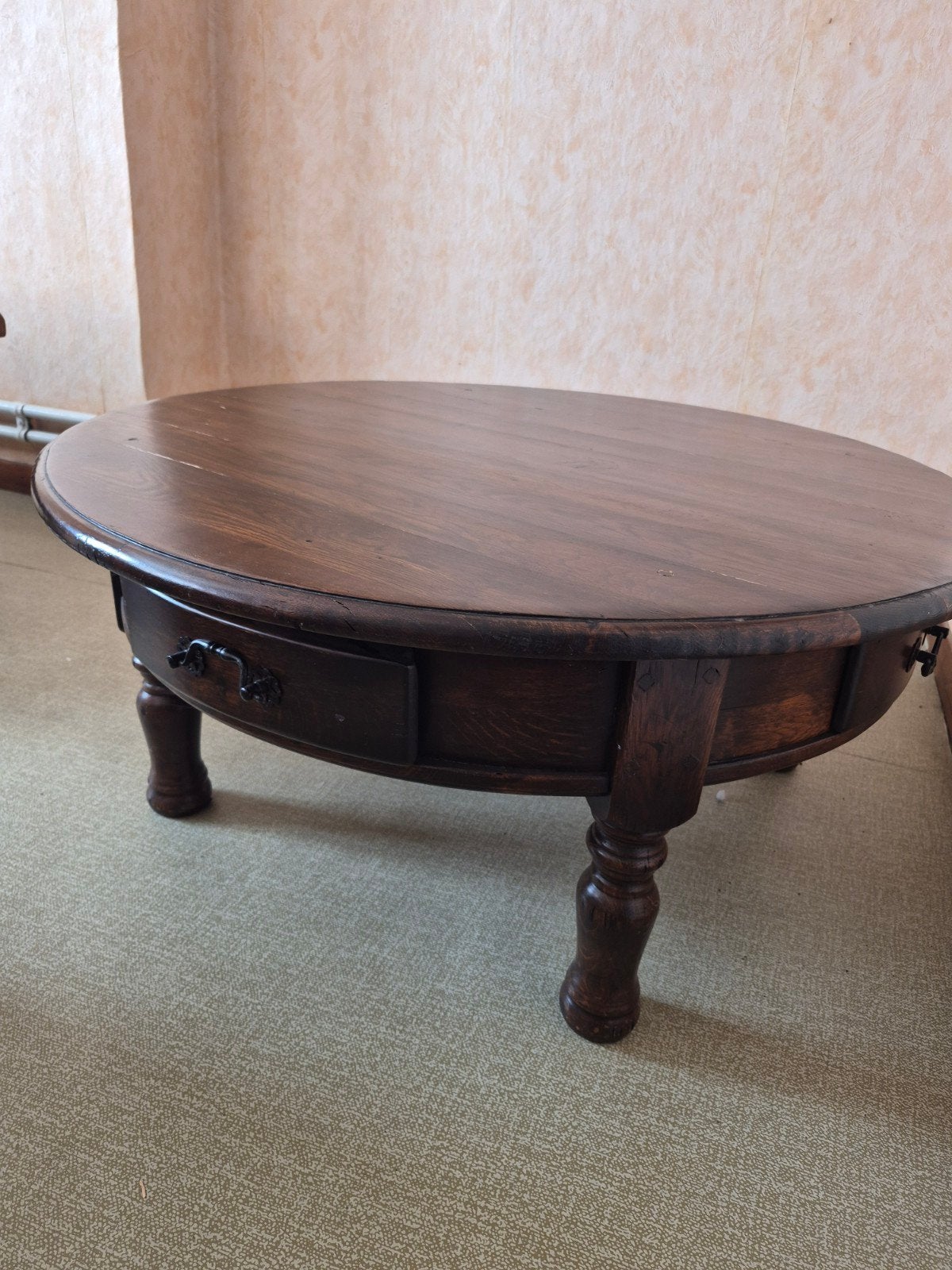 salontafel in eik, Antiek en Kunst, Ophalen