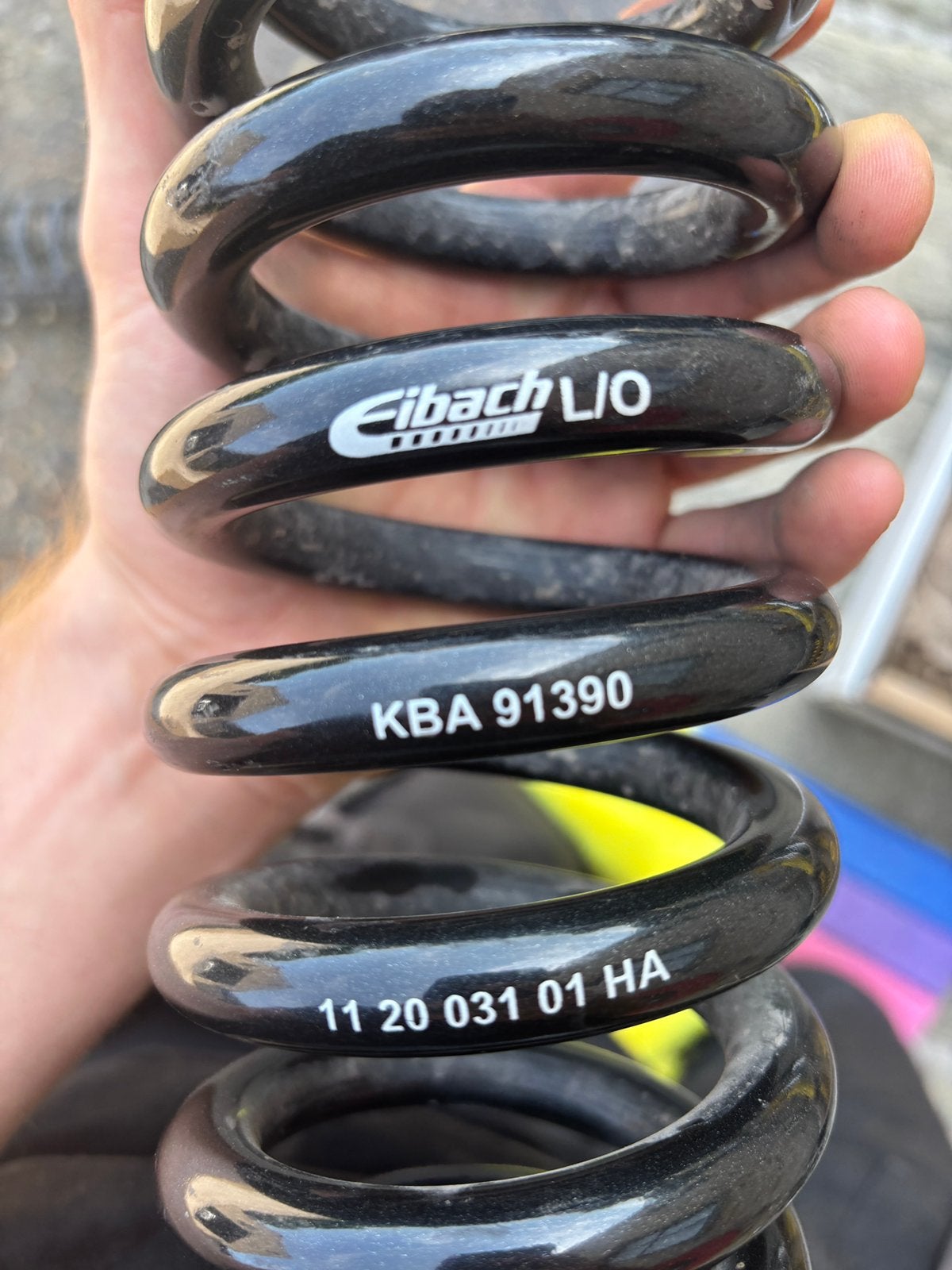 Eibach verlagings veren, Enlèvement, Utilisé, BMW