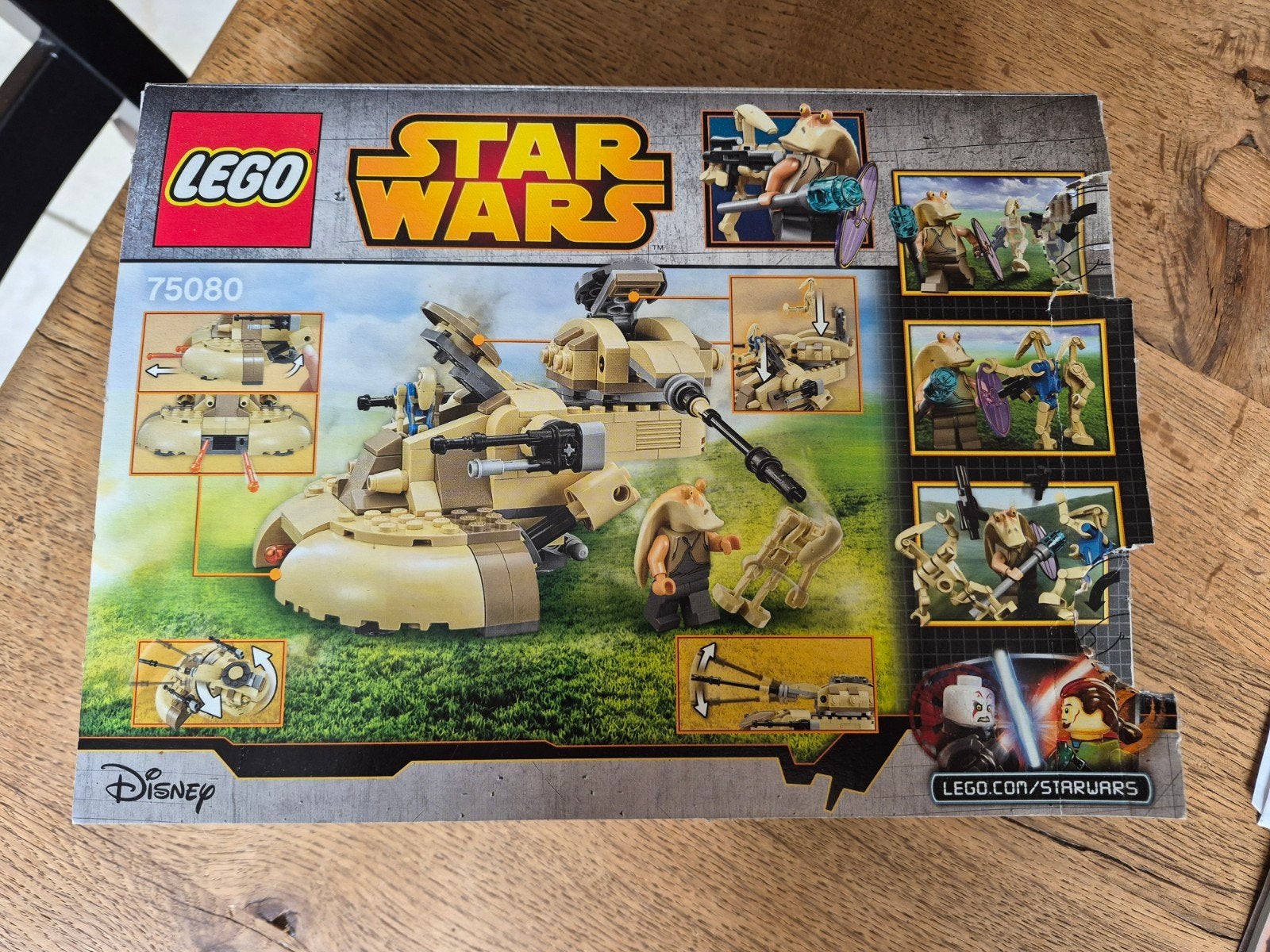 Lego STARWARS 75080 Aat, Enfants & Bébés, Lego, Ensemble complet, Instructions incluses, Utilisé