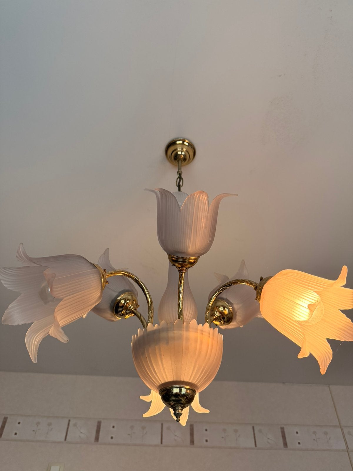 Tulp vormige Lamp, Enlèvement, Comme neuf