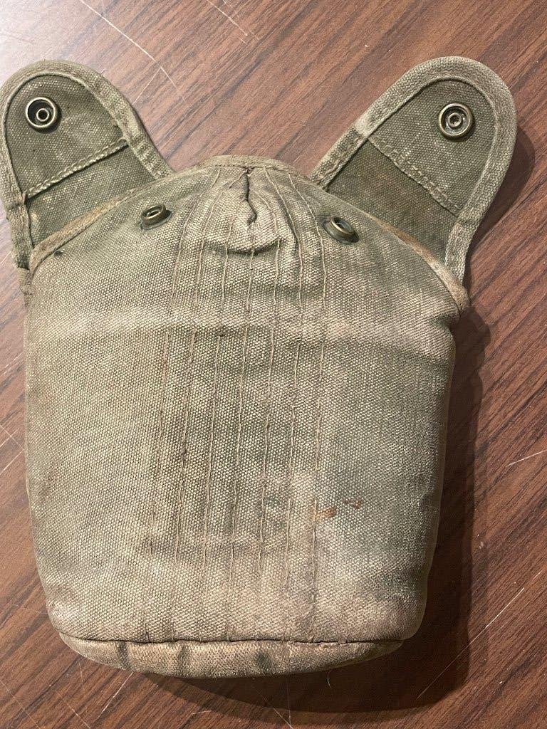 WW2 - étui de gourde de type US, Collections, Enlèvement, Armée de terre, Autres types