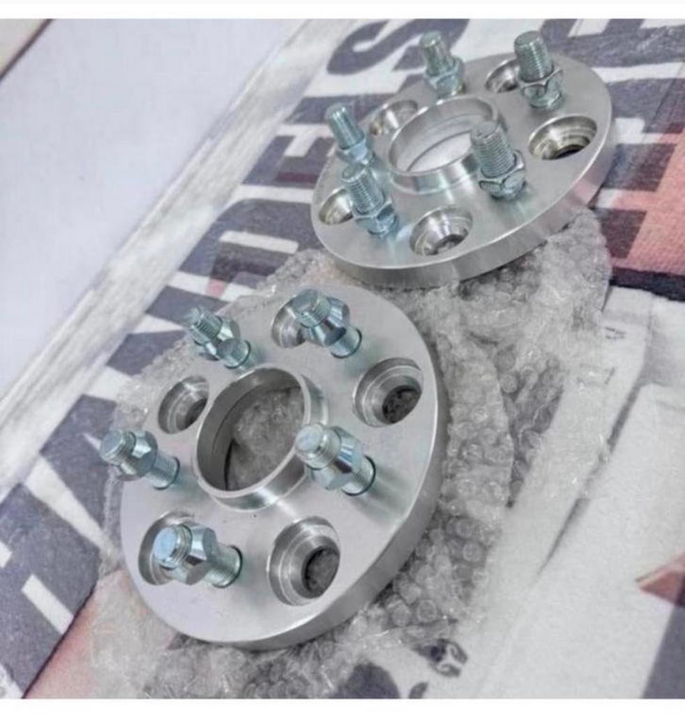 2 x entretoises de roue 15mm, 5x112, 5x100, 57,1, M14 x 1,5, Enlèvement ou Envoi