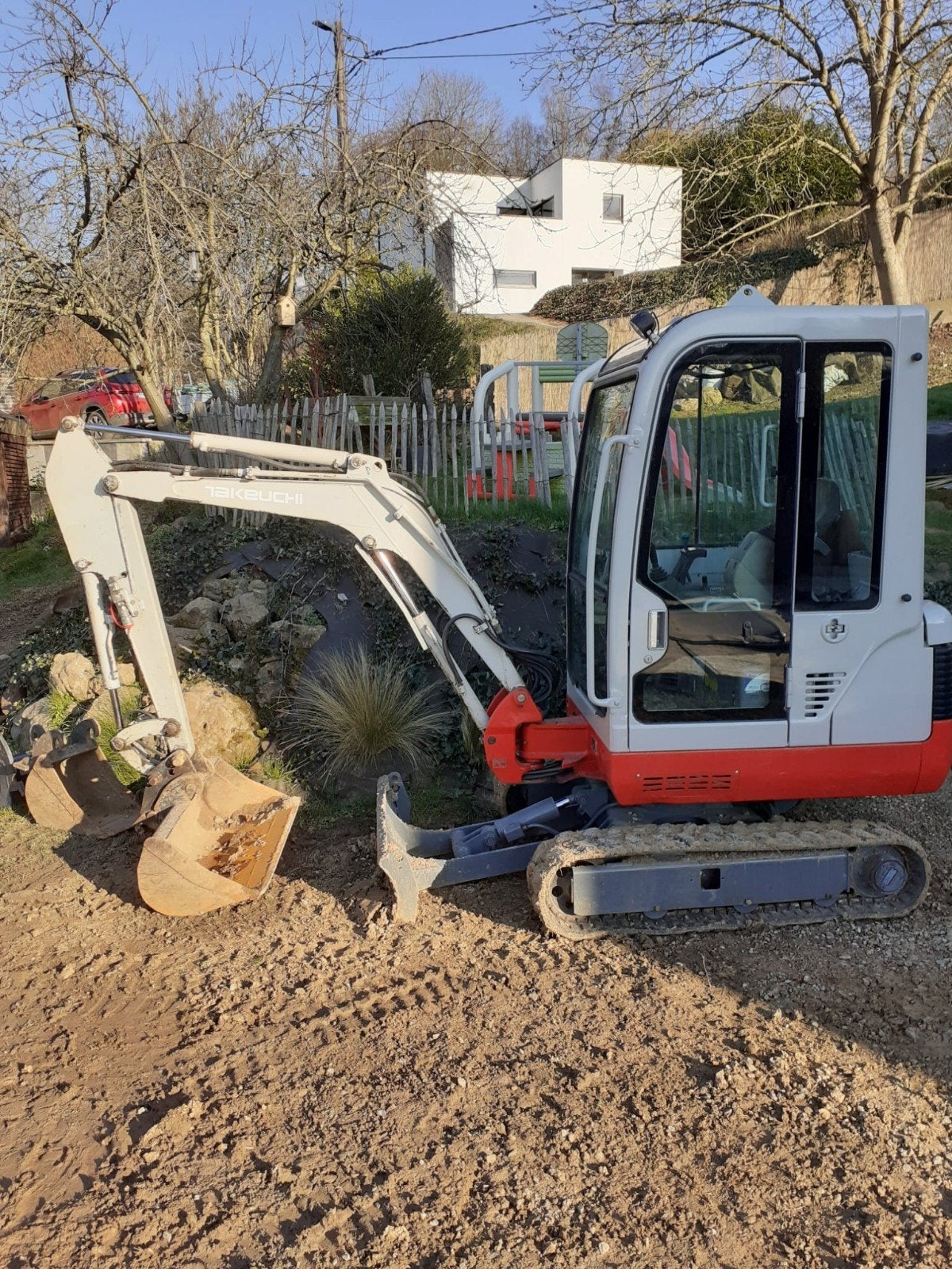 Mini pelle takeuchi tb016, Articles professionnels, Enlèvement ou Envoi