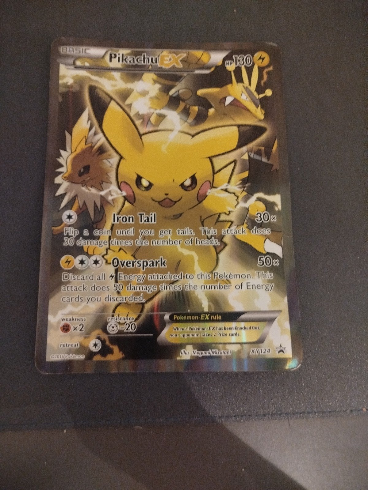 Grote pikachu kaart, Ophalen