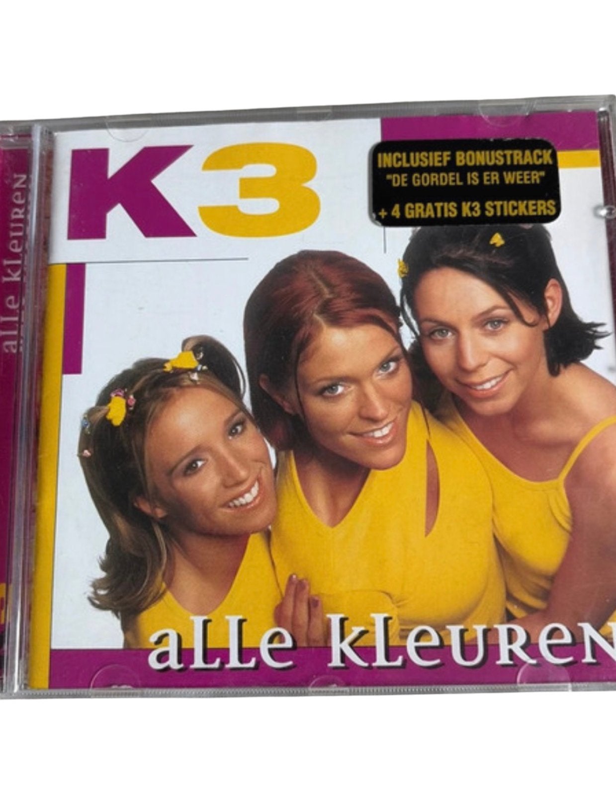 K3 cd Alle Kleuren, Cd's en Dvd's, Cd's | Kinderen en Jeugd, Ophalen of Verzenden, Zo goed als nieuw
