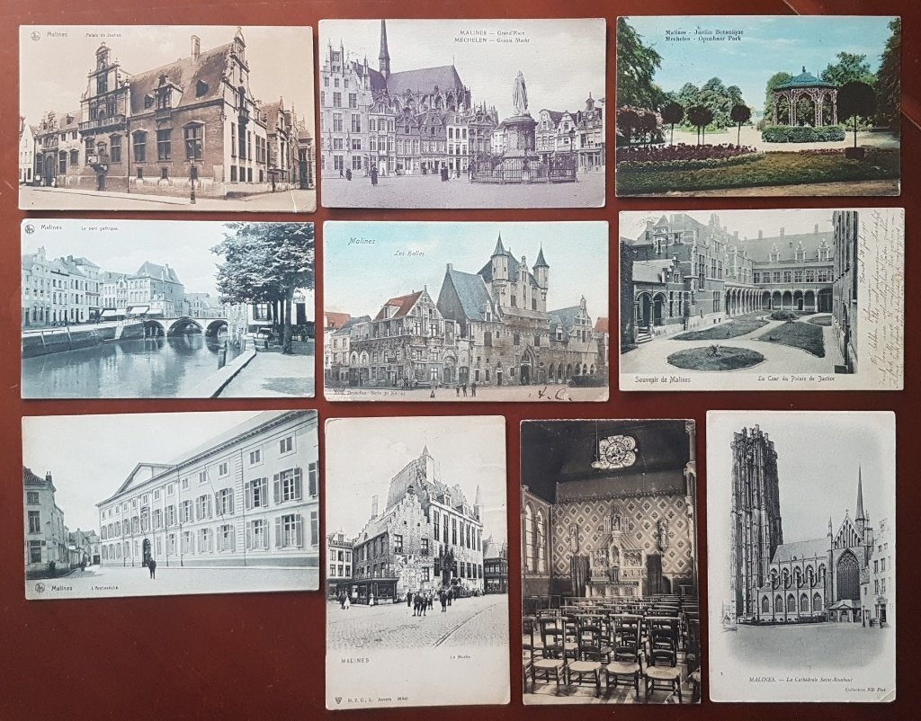 Mechelen Malines ( 1 euro/ postkaart ), Ophalen of Verzenden, Antwerpen