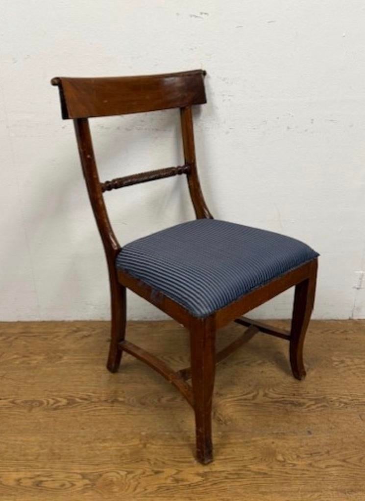 40 horeca cafe english pub vintage lot stoelen hout, Ophalen of Verzenden, Blauw, Hout