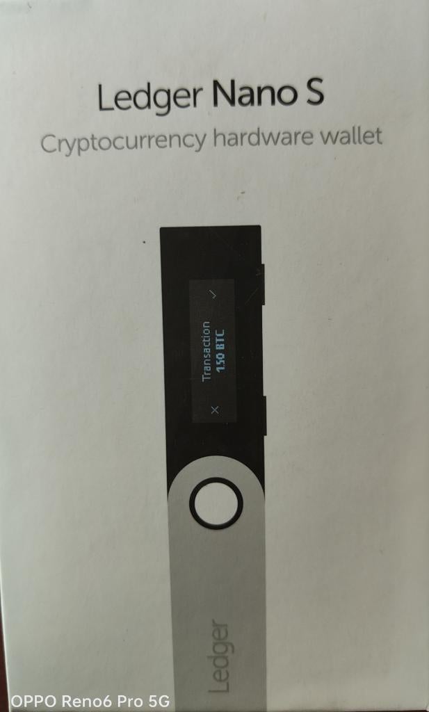Ledger Nano S — Portefeuille matériel pour cryptomonnaies, Informatique & Logiciels, Enlèvement ou Envoi, Comme neuf, Ledger