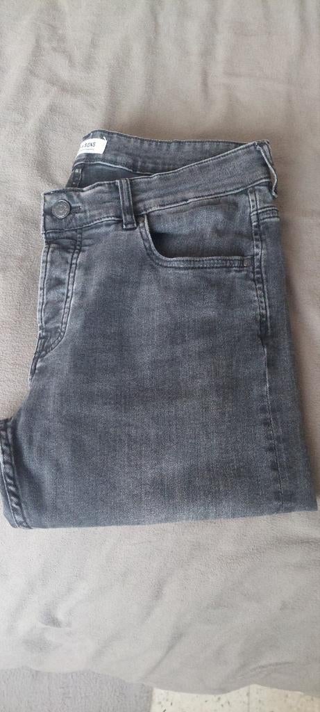 Jeansbroek heren, Ophalen, Zo goed als nieuw, Grijs, Only & sons