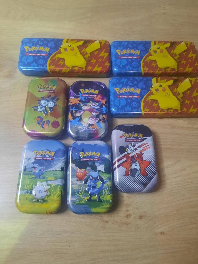 Pokemon verrassing tin, Enlèvement