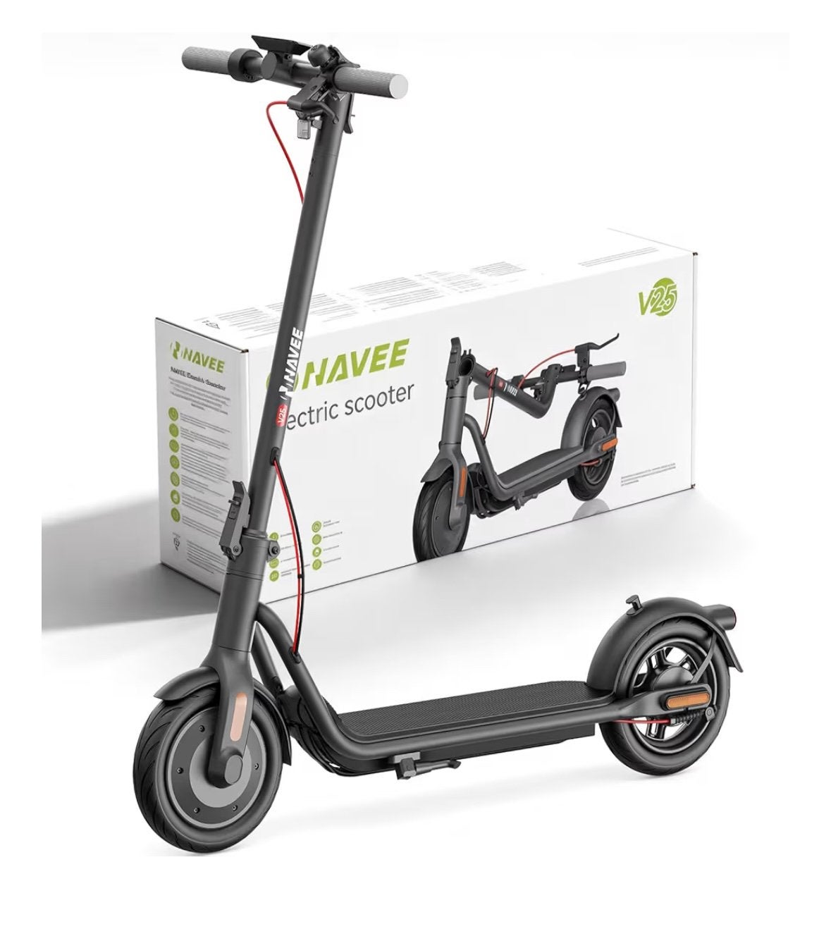 NAVEE V25 Trottinette Electrique Adulte, Vélos & Vélomoteurs, Trottinettes, Enlèvement, Comme neuf
