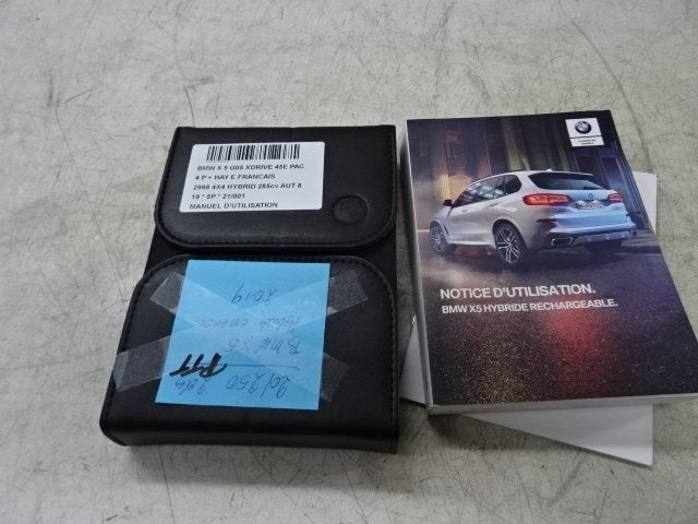 MANUEL UTILISATEUR BMW X5 (G05) (01-2018/03-2023), Utilisé, BMW