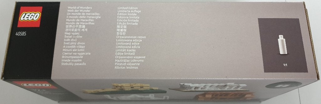 LEGO 40585 Les merveilles du monde - NEUF ET SCELLÉ, Neuf, Ensemble complet, Enlèvement ou Envoi, Overige thema's