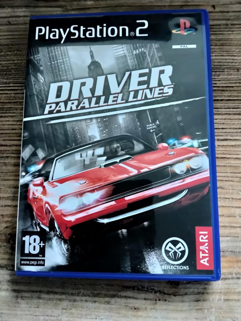 Driver Parallel Lines - PlayStation 2, Games en Spelcomputers, Games | Sony PlayStation 2, Zo goed als nieuw, Racen en Vliegen
