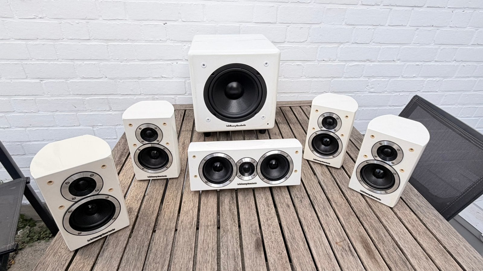 Wharfedale dx-1 HCP dolby surround, Audio, Tv en Foto, Ophalen, Gebruikt, 5.1-systeem, Overige merken