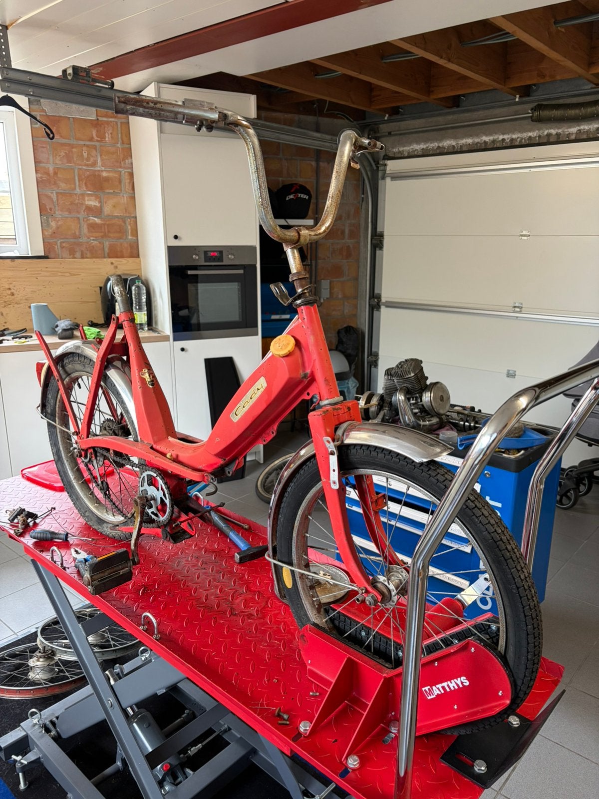 Onderdelen motobecane cady 1966, Ophalen of Verzenden, Zo goed als nieuw