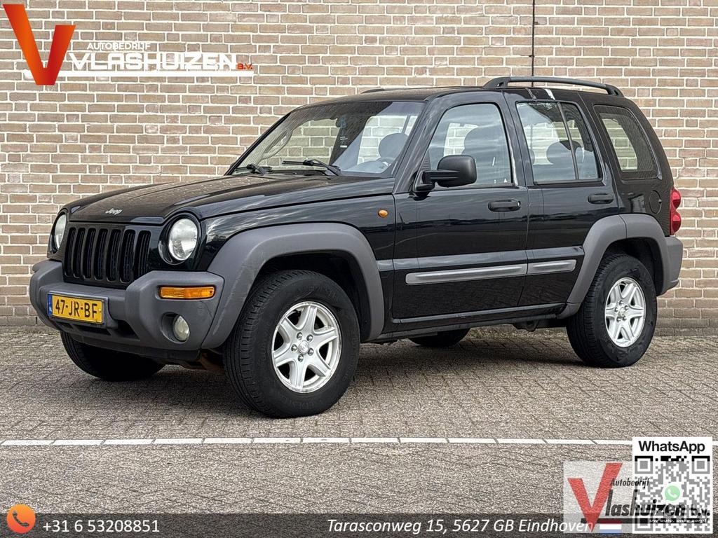 Jeep Cherokee 3.7i V6 Sport Plus | Automaat | Airco |, Auto's, Jeep, Automaat, Zwart, Bedrijf, 347 g/km