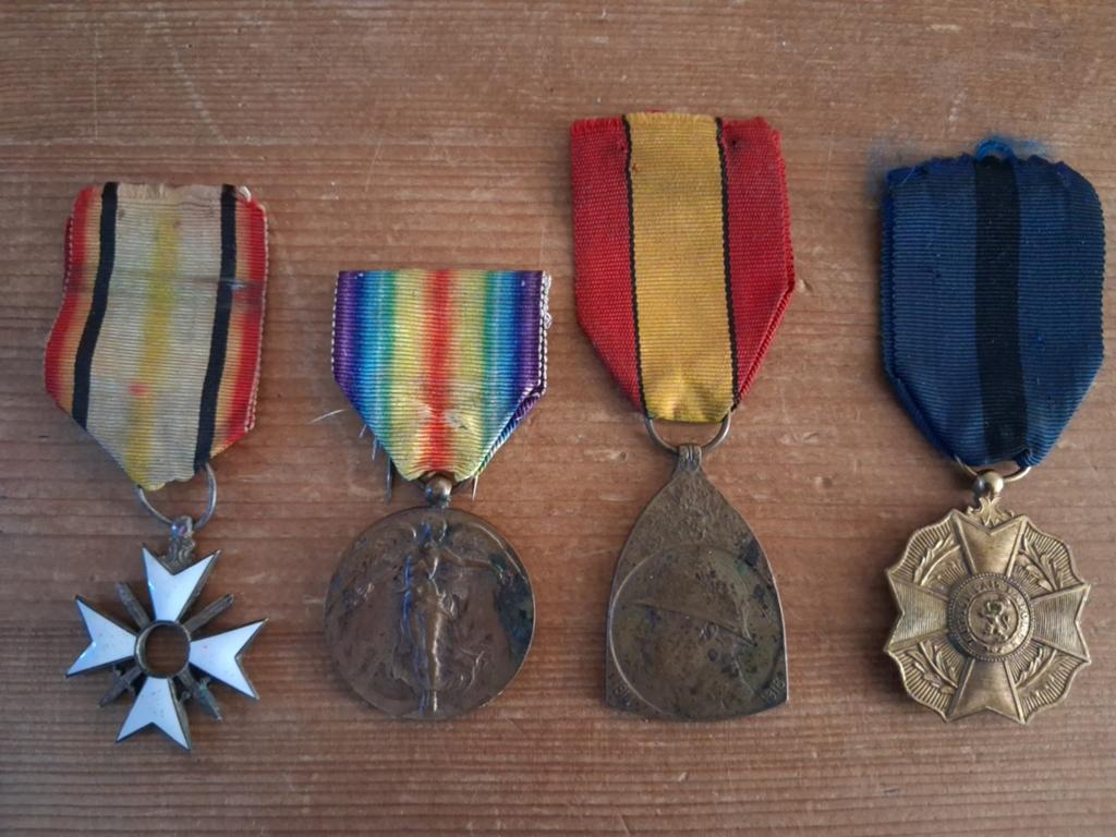 Lot Belgische medailles WOI, Verzamelen, Ophalen of Verzenden