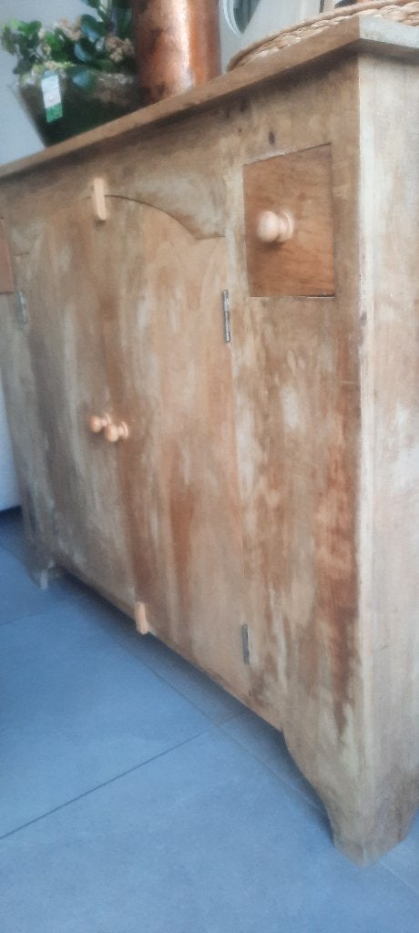 Meuble en bois massif, A l'ancienne, 25 à 50 cm, Moins de 100 cm, Comme neuf