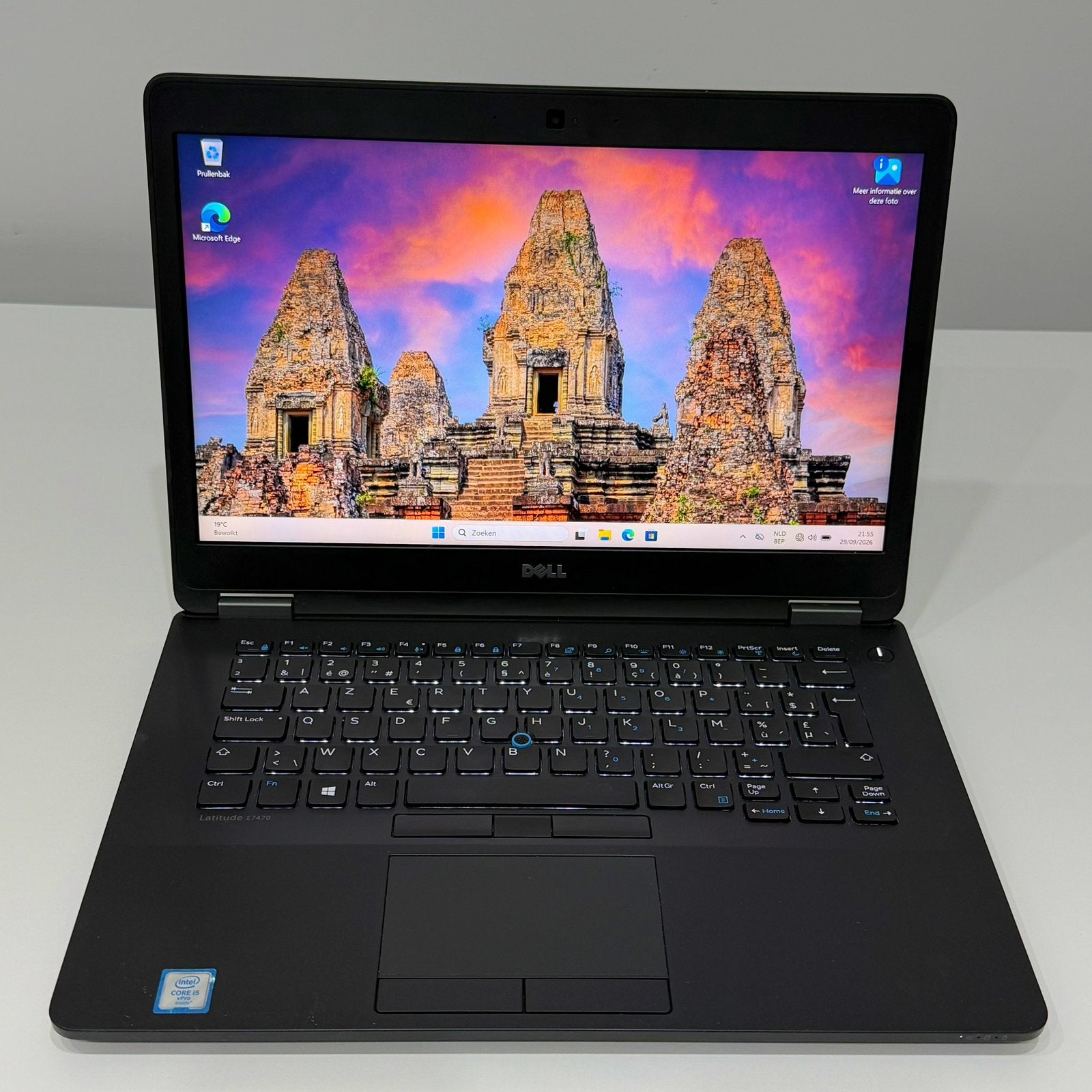 Dell Latitude E7470 – Intel Core i5 / 8GB RAM / 256GB SSD, Computers en Software, Gebruikt, 2 tot 3 Ghz, 8 GB, 14 inch