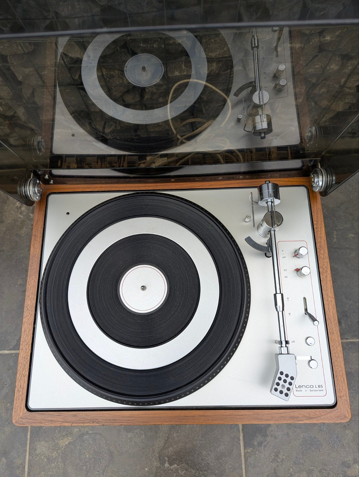 Lenco L85 vintage platenspeler, Audio, Tv en Foto, Ophalen, Platenspeler