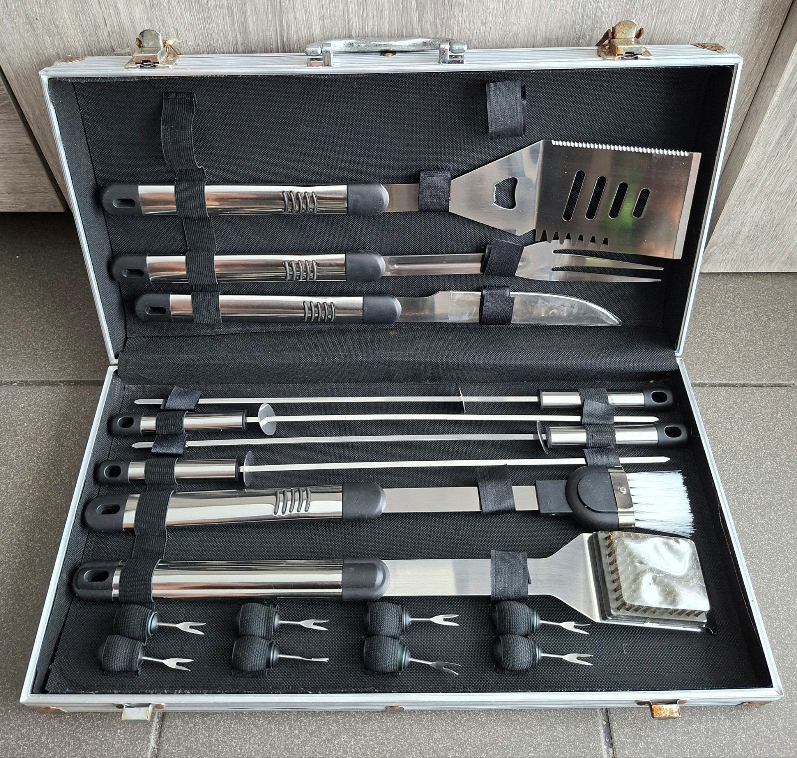 BBQ Gereedschapset, Tuin en Terras, Ophalen, Nieuw