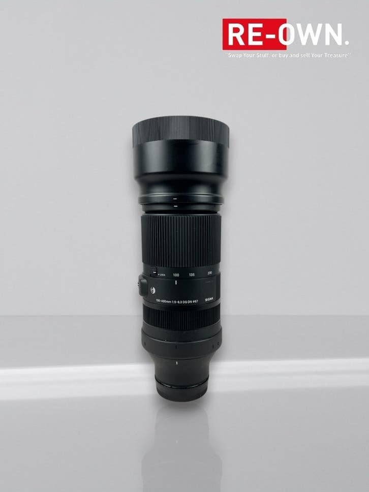 SIGMA 100-400MM F/5-6.3 | NIKON F | TOPSTAAT | DOOS | GARANT