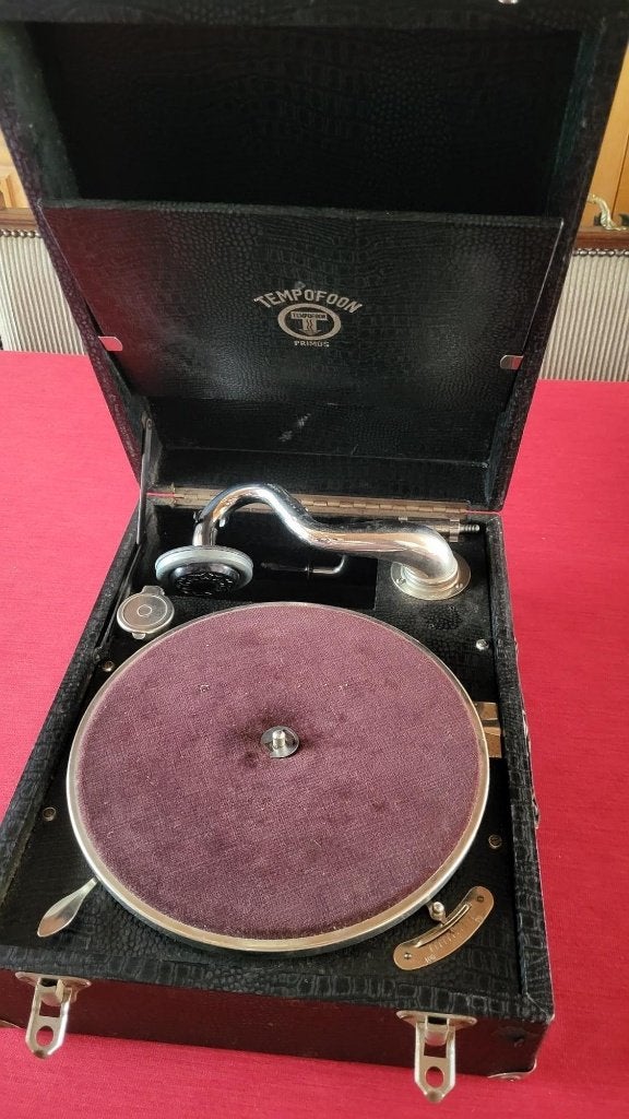grammofoon tempofoon, Antiek en Kunst, Ophalen