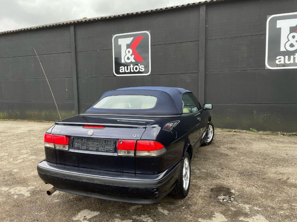 Saab 9.3 Cabrio 2.0i, Autos, Saab, Achat, Entreprise, Boîte manuelle, Berline