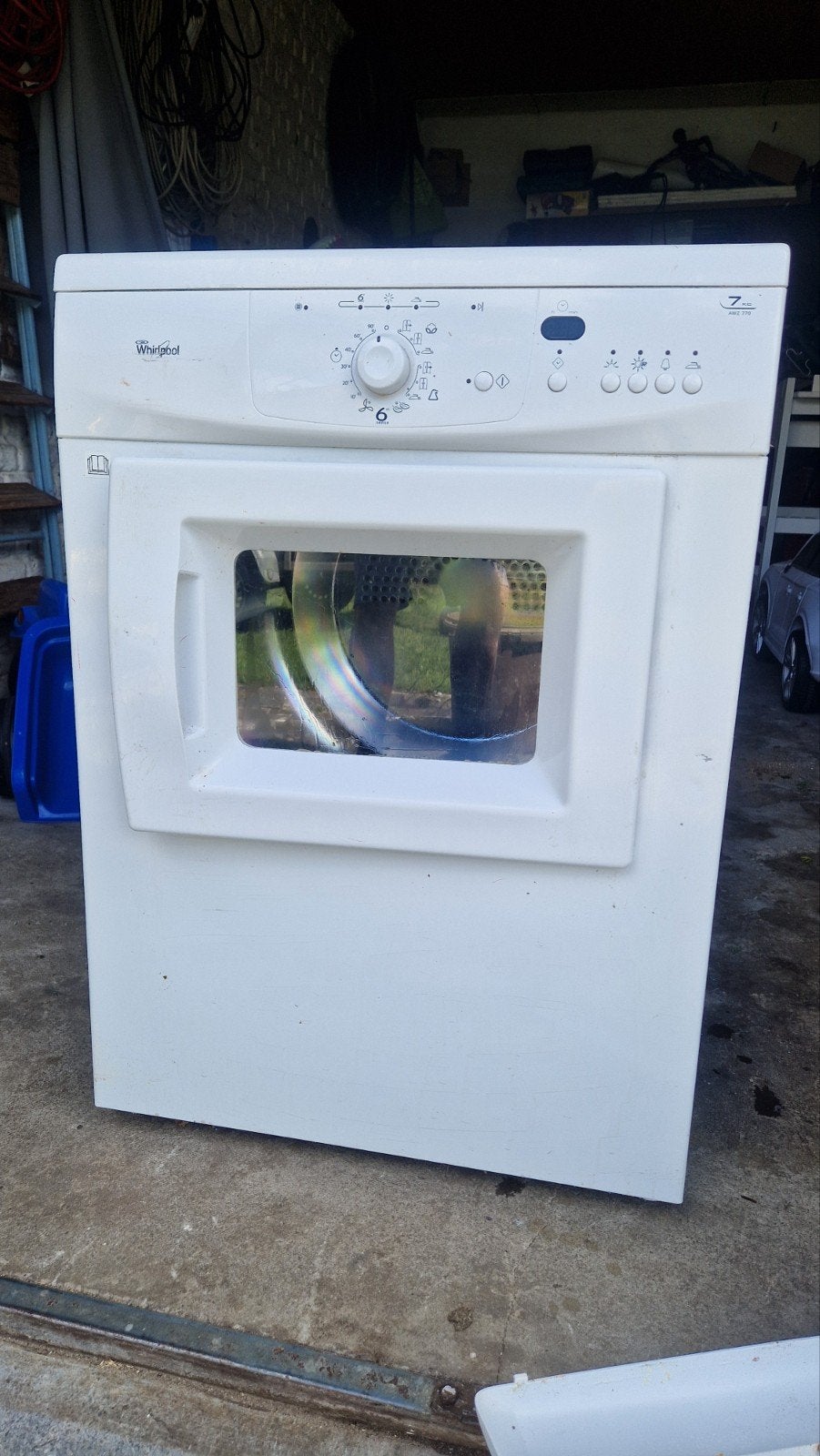 Whirlpool AWZ 770 droogkast 7kg, Elektronische apparatuur, Droogkasten, Ophalen