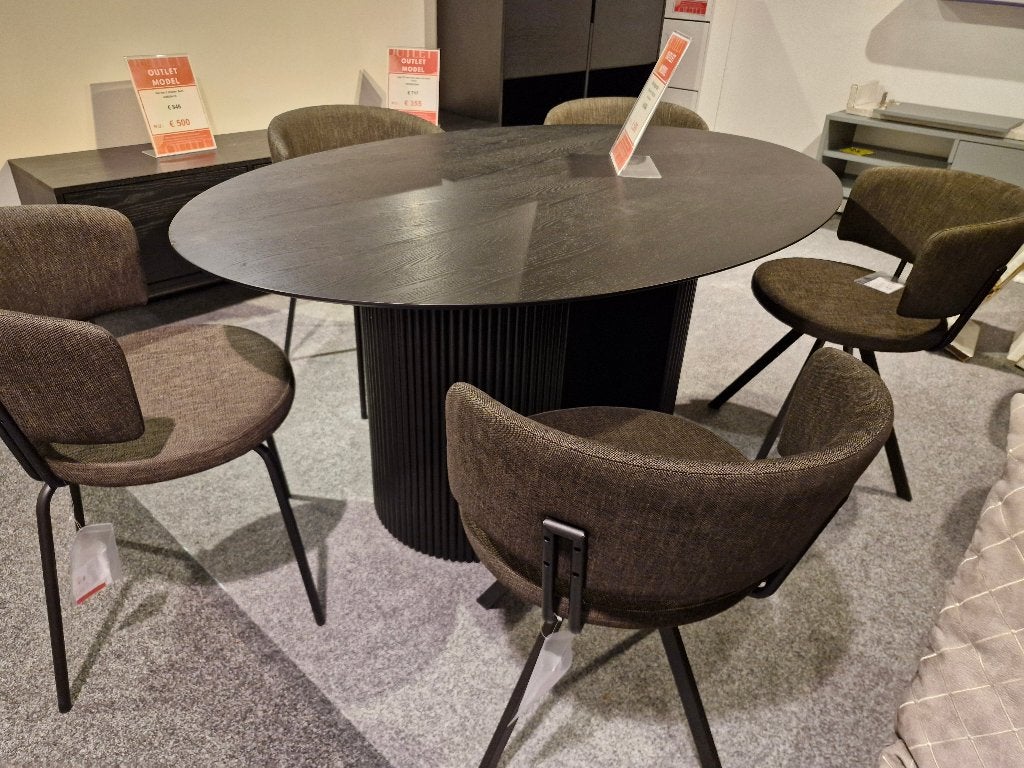 Tafel Tenzo ellips 160x110cm - NIEUW !, Enlèvement, Neuf